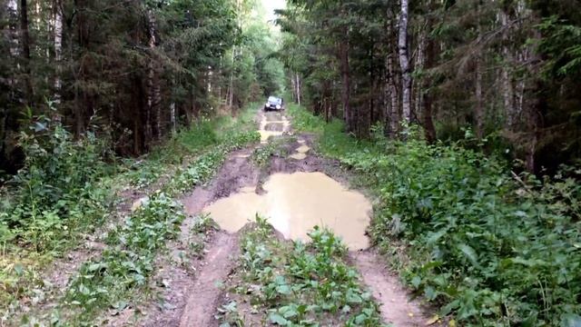 УАЗ ПАТРИОТ в лесу 2015 5 смотреть онлайн