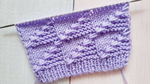 Красивый узор для пледа и не только..