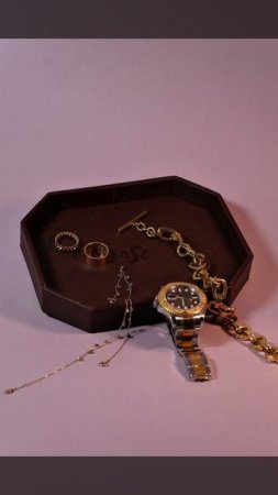 Sitis - Поднос Marron из натуральной кожи