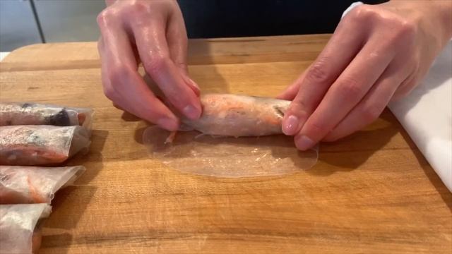 AIR FRYER EGG ROLLS w/Rice Paper | Quarantine Cooking | House of X Tia