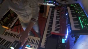 "A Long Way To Go....." with System 8 ⧸ Grandmother ⧸ Prophet 08 ⧸ Nord Lead A1 ⧸ Mopho