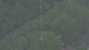 Прыжок 207 метров вниз с моста. Банджи джампинг.