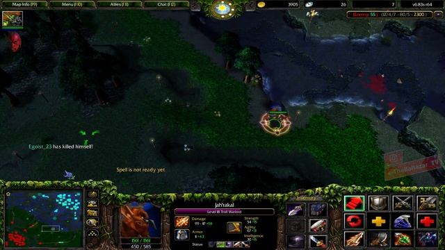 DOTA TROLL vs ANTI MAGE (500% ATTACK SPEED) смотреть онлайн