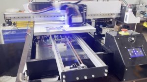 Тестирование новой электроники УФ принтера