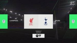 Fc25 - Ливерпуль vs Тоттенхэм | Англия. Кубок Лиги | 24/25 | Полуфинал | PS5 | 4K |