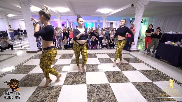 Bachatea Team Ladies [ Mujer Bruja ] @ Moscow Bachata Weekend, Winter Edition 2019 смотреть онлайн