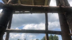 Лабаз на кабана почти готов