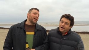 Гастроли "Чапаев и Пустота".Юрмала октябрь 2014г.Михаил Полицеймако,Павел Сборщиков.