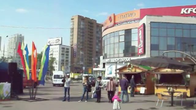 На празднике "Московская весна" в Кузьминках