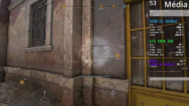 TESTE: DYING LIGHT 2 STAY HUMAN NO XEON E5 2650V2 + GTX 1060! смотреть онлайн