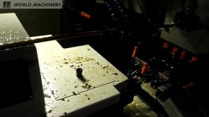 Изготовление детали на токарном станке swiss type