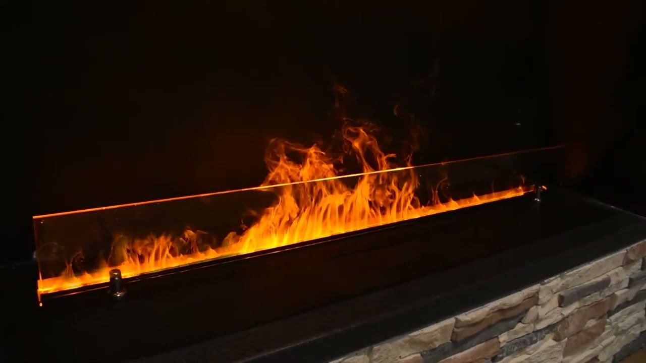 Электрический очаг Schones Feuer 3D FireLine 1000 в интерьере
