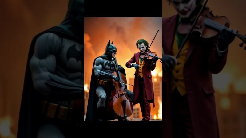 Batman and Joker's EPIC Musical Showdown