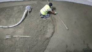 Полусухая стяжка #стяжка #полусухая