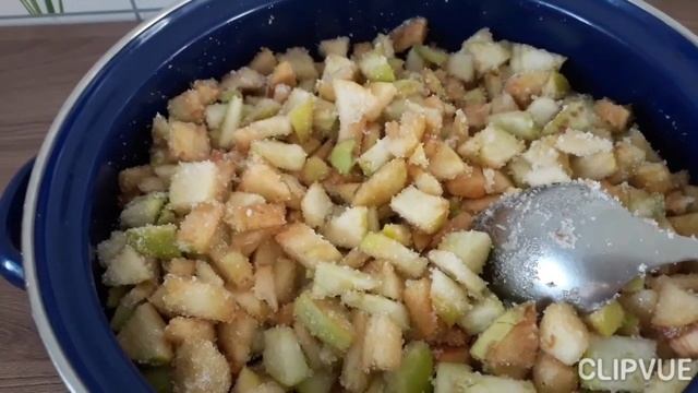 Яблочная начинка для пирожков.