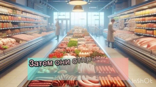 Урок английского для начинающих. Тема: Продуктовый магазин.