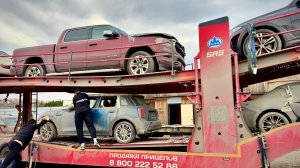 Разгрузка тоталов, утопленников и 1 целого идеального BMW X7 из США. Авто на заказ Челябинск
