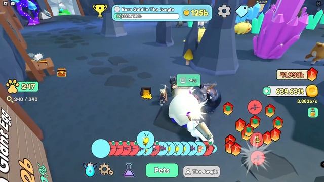 I got a Giant Koala in Collect All Pets, my 11th Giant
