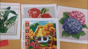 Алмазная мозайка из Фикс Прайс - обзор наборов по 77 рублей