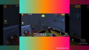 Баг в игре Pixel Gun 3D в компании на первом острове,на карте лес