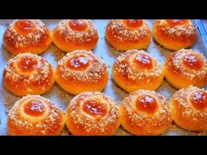 ТЕПЕРЬ ВСЕ ПОДРУГИ ГОТОВЯТ ЭТИ ВКУСНЯШКИ! ПОДРУЖКИ В ВОСТОРГЕ ОТ РЕЗУЛЬТАТА!БУЛОЧКИ С НАЧИНКОЙ К ЧАЮ