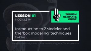 4-1 ZModeler for Box Modeling