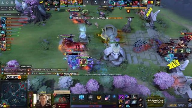 ГПК НЕ СЛЕДИТ ЗА СВОИМ ЯЗЫКОМ | BetBoom Team vs Natus Vincere 🔥 DPC EEU 2023 Tour 2
