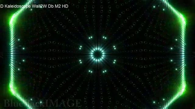 Stock Footage kaleidoscope illumination light neon disco abstract LED Kaleidoscope Wall2W Db M2 HD