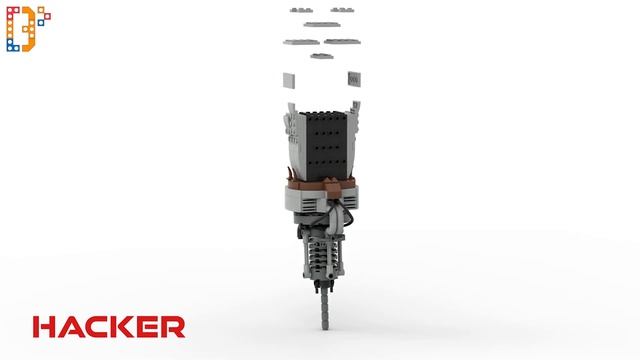 LEGO MECHA TITAN TV MAN : Noob, Pro, HACKER!!! / (Skibidi Toilet Fanmade)