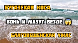 БУГАЗСКАЯ КОСА Анапа БЛАГОВЕЩЕНСКАЯ! Везде Вонь и МАЗУТ.