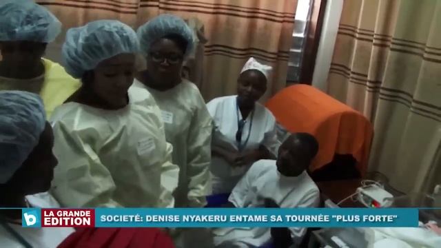 La Première dame de la République entame sa tourné "Plus forte" смотреть онлайн