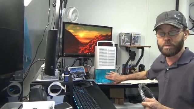 Donatello 2000mL (68oz) Portable Ultra Quiet Air Dehumidifier смотреть онлайн