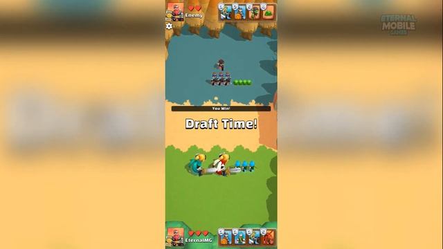 Merge War: Army Draft Battler Gameplay - Android