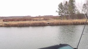 На азарт за щукой . 11 04 25. открытие по спиннингу.