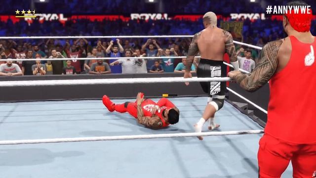 FULL MATCH — Roman Reigns Vs. Solo Sikoa & The Usos : (WWE Royal Rumble 2023) смотреть онлайн