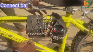 How to make a powerful electric bike using 24v 250 watt motor without controller.DIY #electric bike