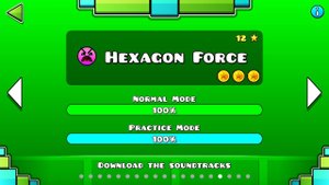 Geometry Dash - Hexagon Force (Все Монеты)