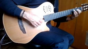 Колыбельная (Цветы) на гитаре