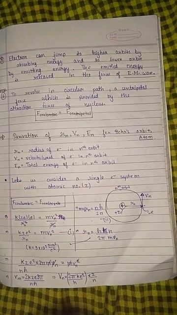 Bohr's Atomic Model. #iit смотреть онлайн