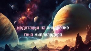 Медитация на внедрение гена миллиардера . #мастермути #Медитациянамиллиард  #ДенежнаяМедитация