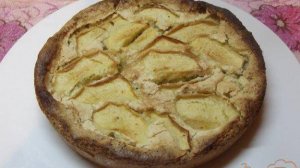 Пирог с яблоками на растительном масле