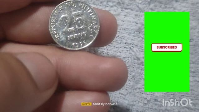 25 cent coin bsp series yr 1996 color silver rare.#rarecoins # lucky