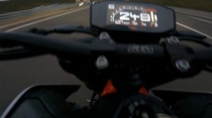 KTM 890 Duke R Launch Control & Top Speed