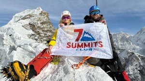 Фрагменты восхождения группы Клуба 7 Вершин "Наша мини группа" на вершину Лобуче Восточная в Непале