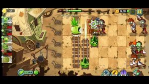 Я Прошел Plants vs Zombies 2 Используя ТОЛЬКО Горохострелы / Дикий Запад