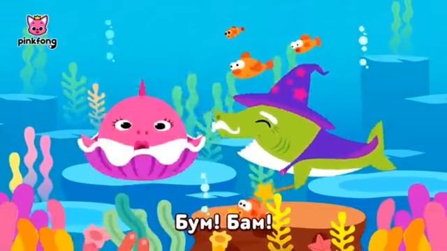 Детские песни  акул, весёлый детский сборник песен .mp4 смотреть онлайн