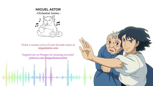 Merry go Round - FULL ORCHESTRA Version 🎷 Howl's Moving Castle смотреть онлайн