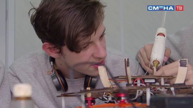 В «Смене» участники «World Skills Russian Junior» работают с беспилотными летательными аппаратами