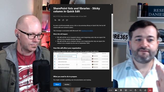 Acronym answers now available with Microsoft Search in SharePoint - 365 Message Center Show 151