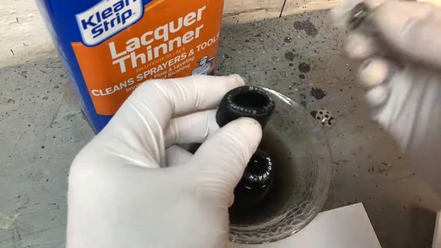 Loosen Tire Glue With Lacquer Thinner